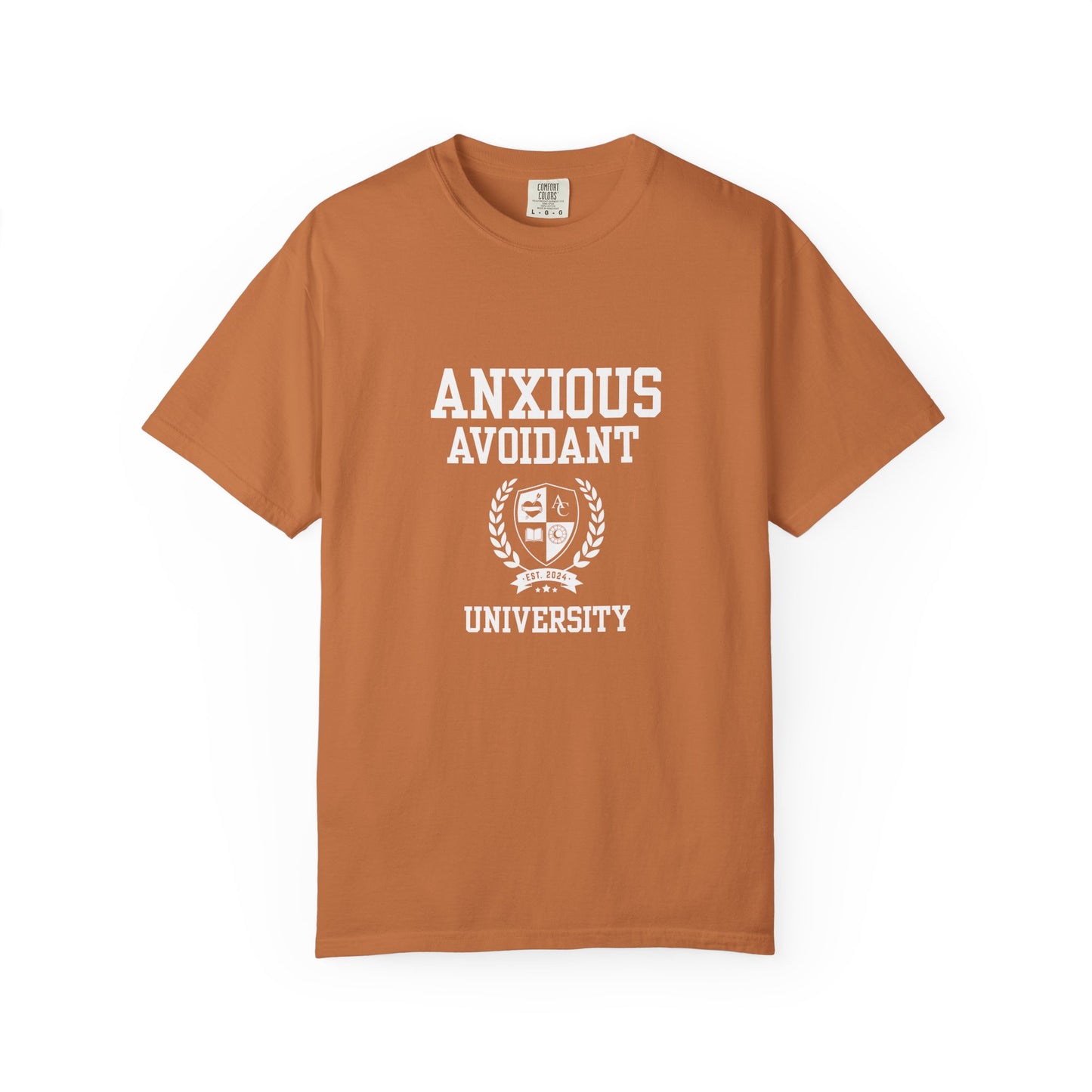 Anxious Avoidant University Self-Acceptance Unisex T-Shirt - University Series