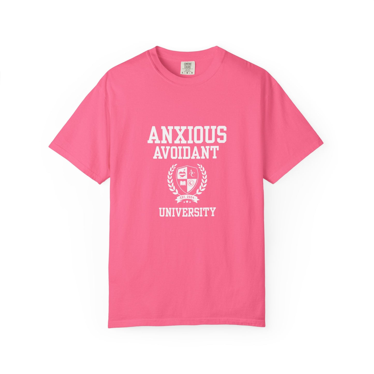 Anxious Avoidant University Self-Acceptance Unisex T-Shirt - University Series