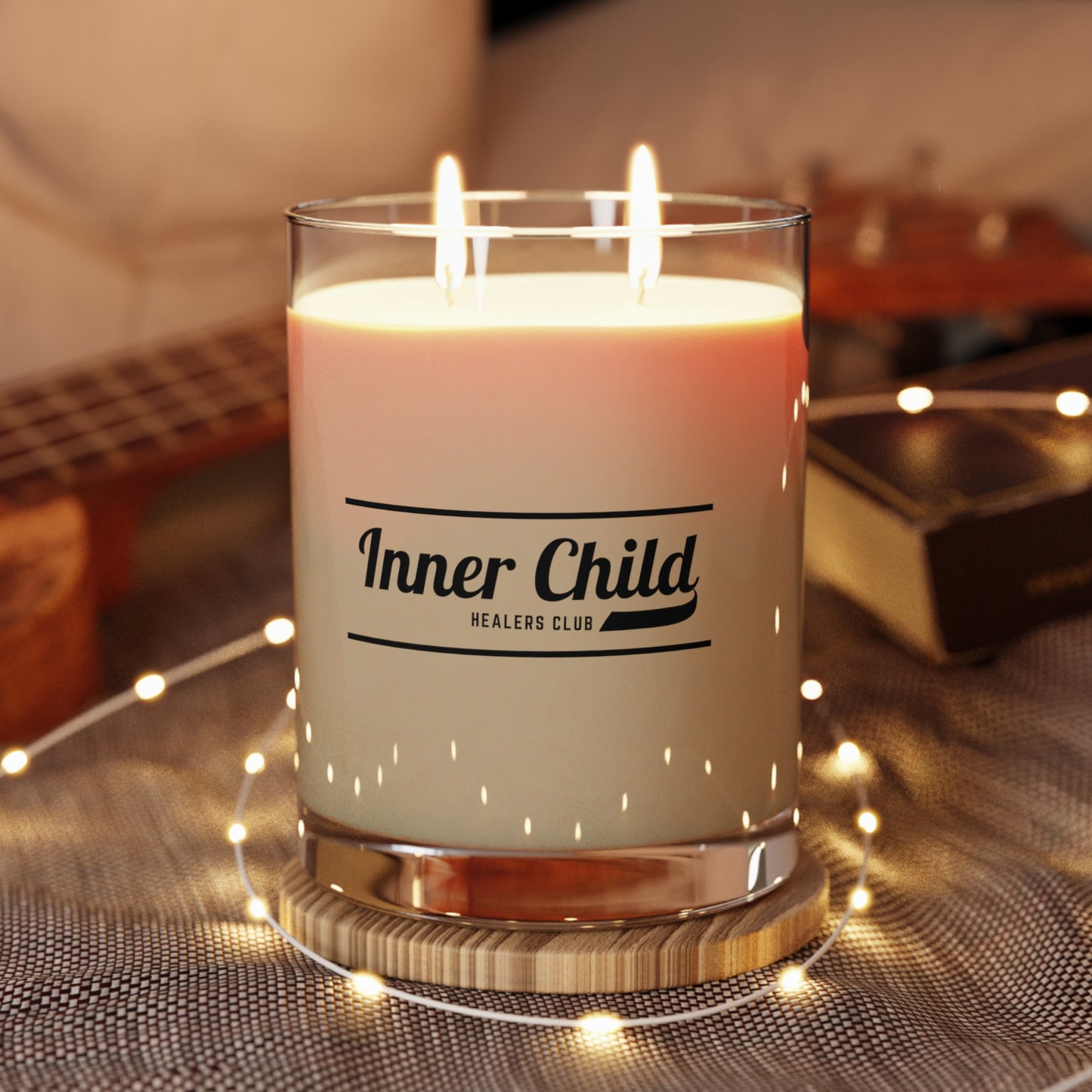 Inner Child Healers Club Deluxe Candle - 3 Scent Options - 11oz Full Glass!
