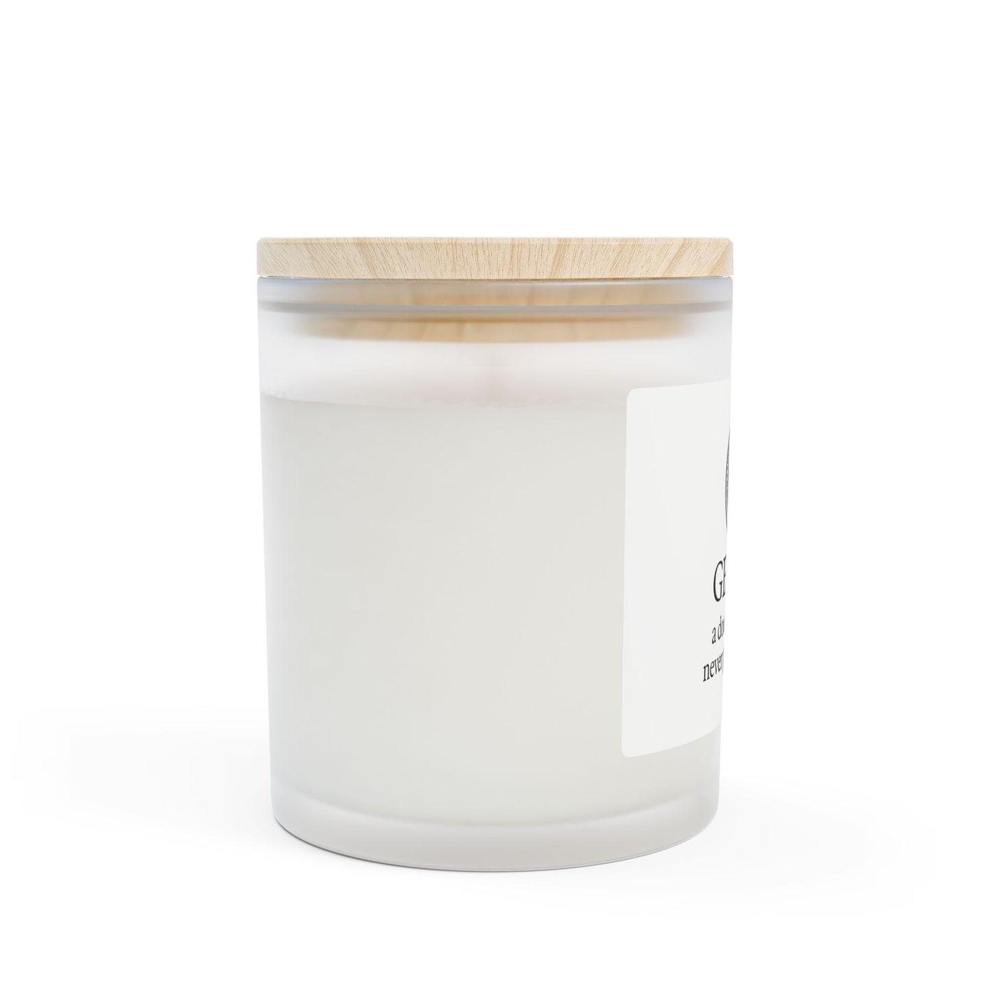 Gemini AC Logo Frosted Glass Candle | Zodiac Decor, Astrology Gift, Home Fragrance, Horoscope Candle, Birthday Gift