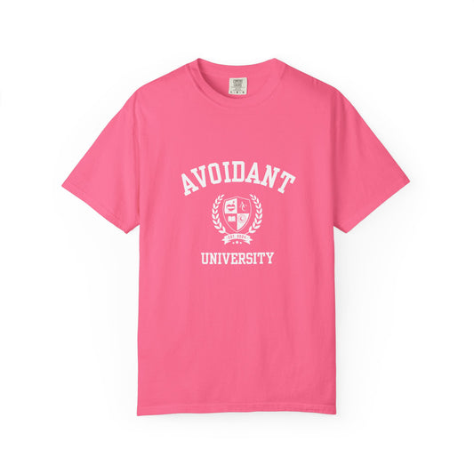 Avoidant University Self-Acceptance Unisex T-Shirt - University Series