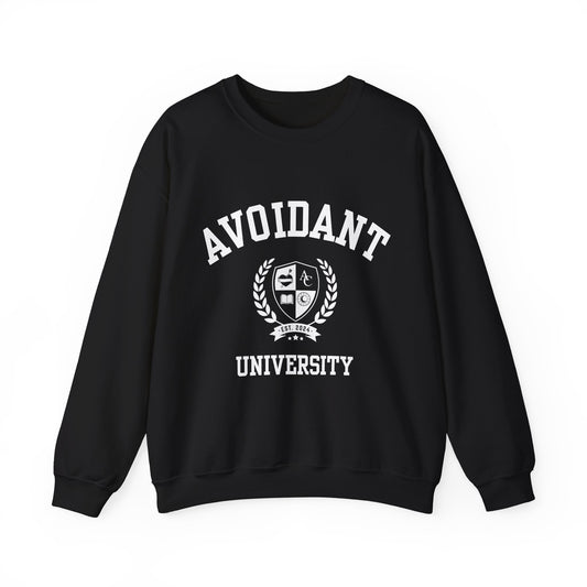 Avoidant University Self-Acceptance Unisex Sweatshirt - University Series