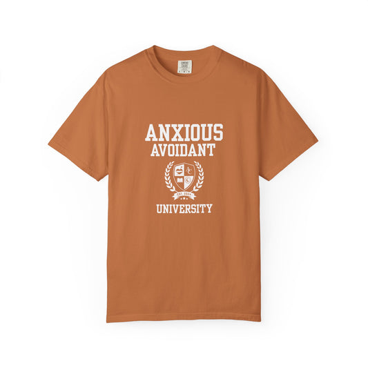 Anxious Avoidant University Self-Acceptance Unisex T-Shirt - University Series