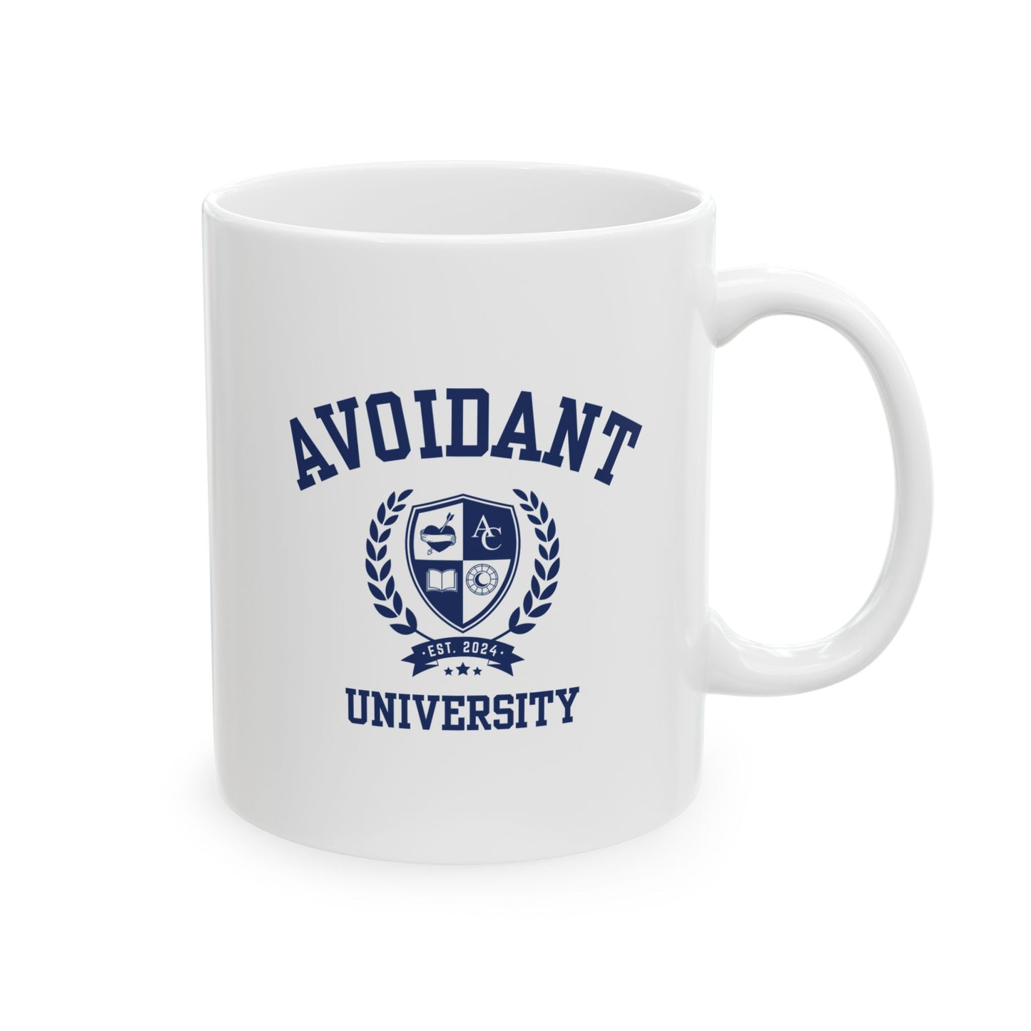 Avoidant University Ceramic Mug - 11oz & 15oz