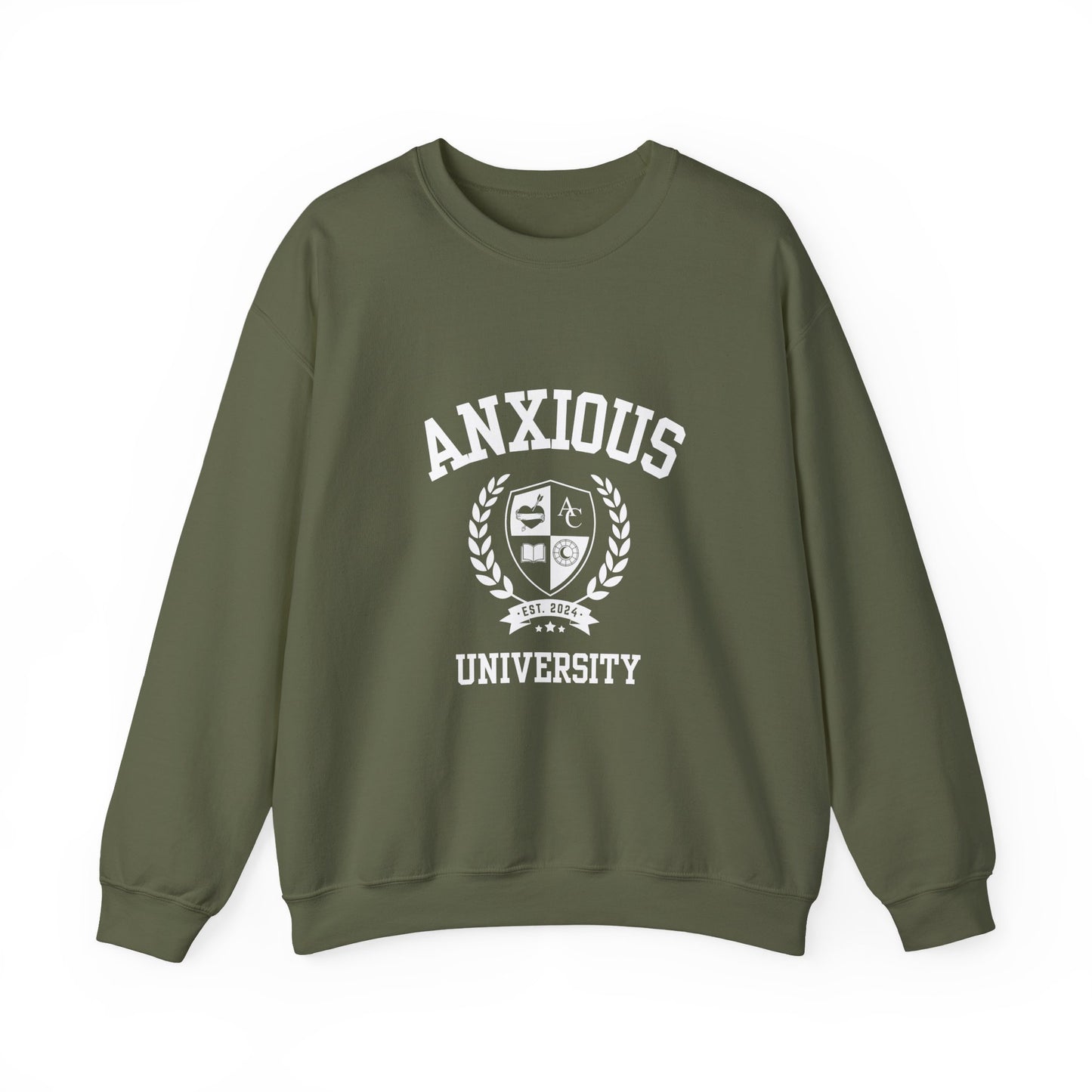 Anxious University Self-Acceptance Unisex Sweatshirt - University Series