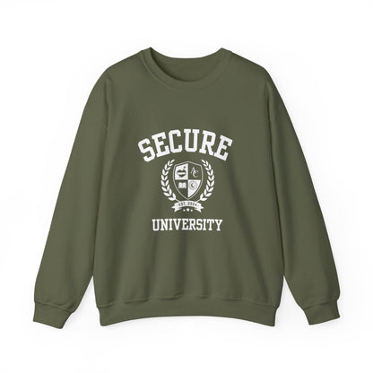 Secure University Self-Acceptance Unisex Sweatshirt - University Series