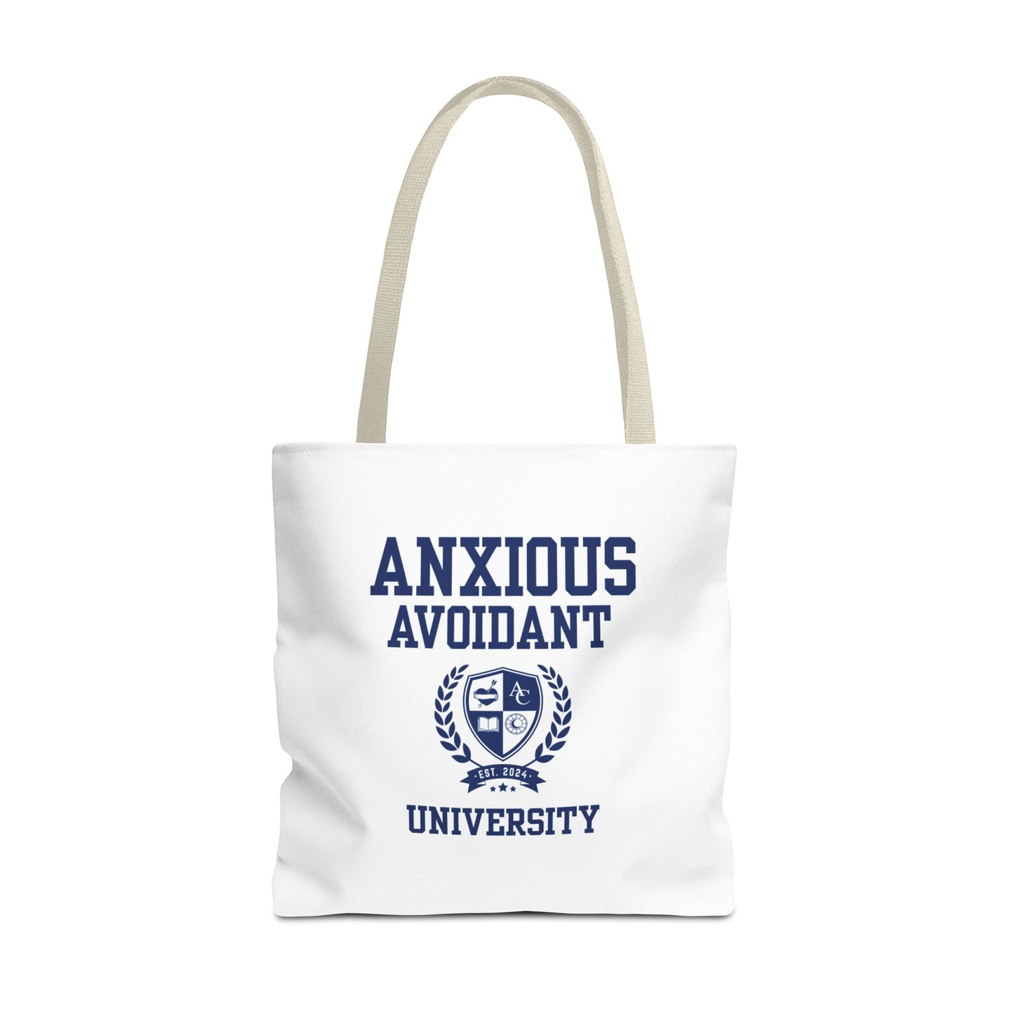 Anxious Avoidant University Tote Bag - 3 Sizes!