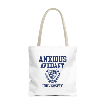 Anxious Avoidant University Tote Bag - 3 Sizes!