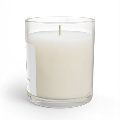 Leo Zodiac Candle - Positive Traits & Smiling Crescent Moon, Birthday Gift, Anniversary Present, Personal Growth Candle, Protection and Healing Candle