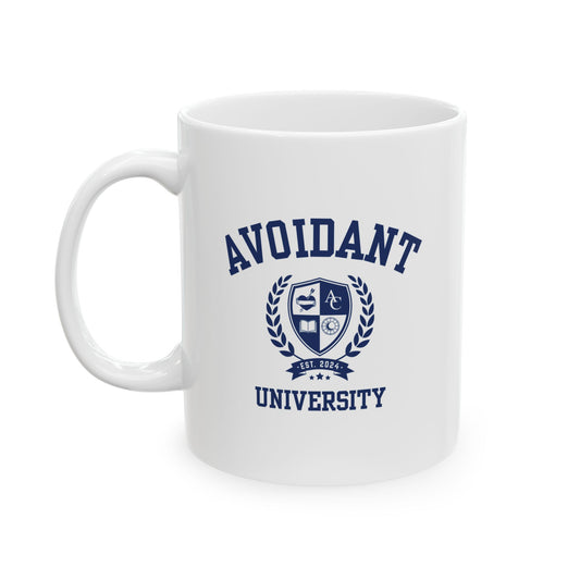 Avoidant University Ceramic Mug - 11oz & 15oz