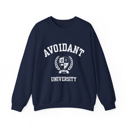 Avoidant University Self-Acceptance Unisex Sweatshirt - University Series