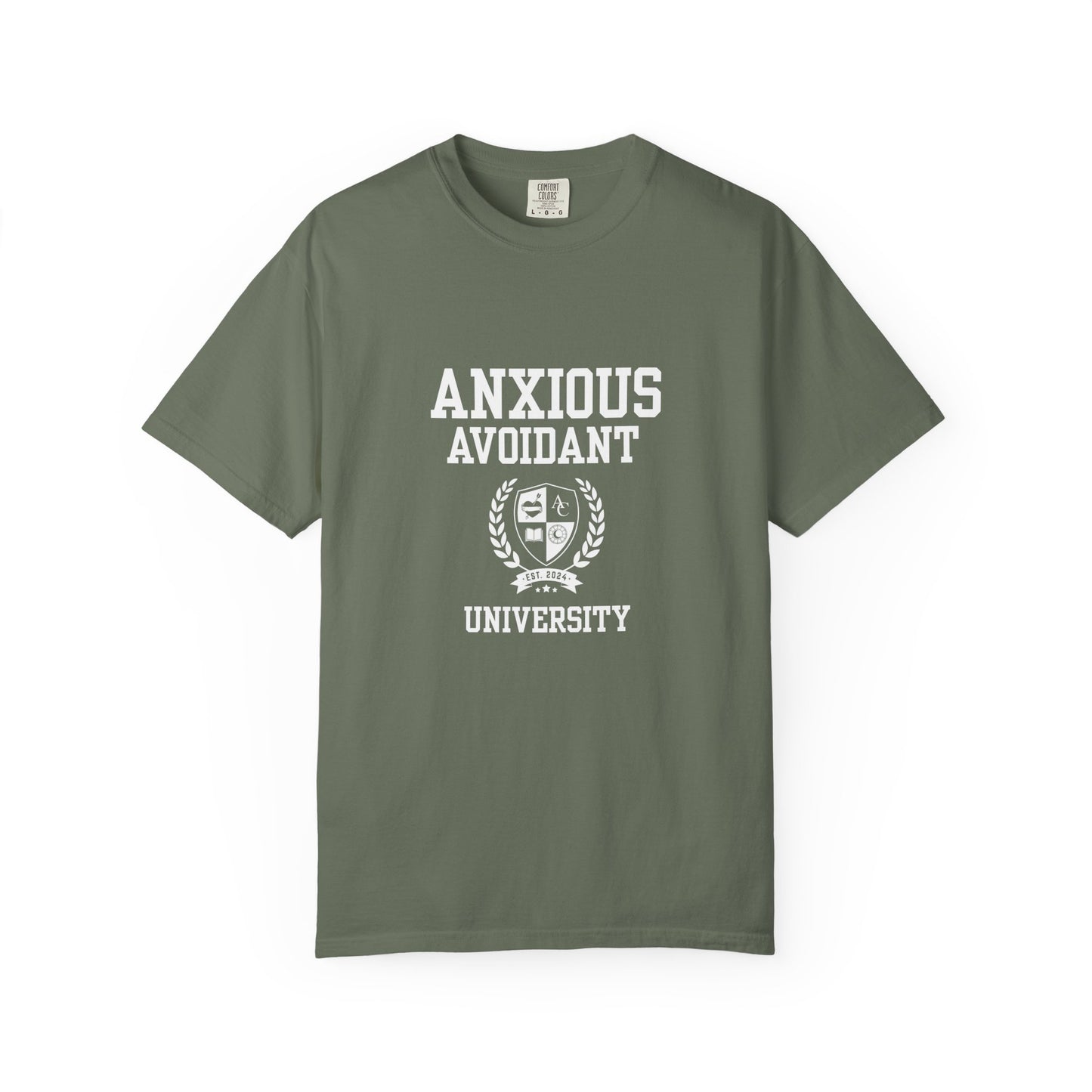 Anxious Avoidant University Self-Acceptance Unisex T-Shirt - University Series