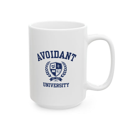 Avoidant University Ceramic Mug - 11oz & 15oz