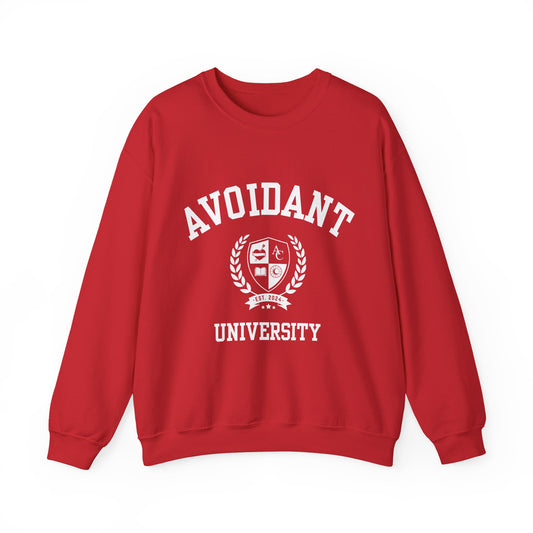Avoidant University Self-Acceptance Unisex Sweatshirt - University Series
