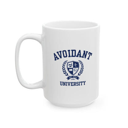 Avoidant University Ceramic Mug - 11oz & 15oz