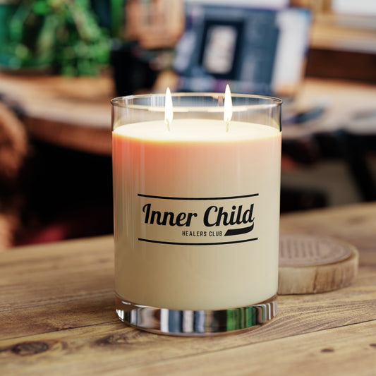 Inner Child Healers Club Deluxe Candle - 3 Scent Options - 11oz Full Glass!