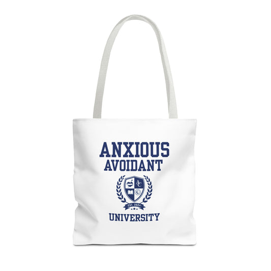 Anxious Avoidant University Tote Bag - 3 Sizes!